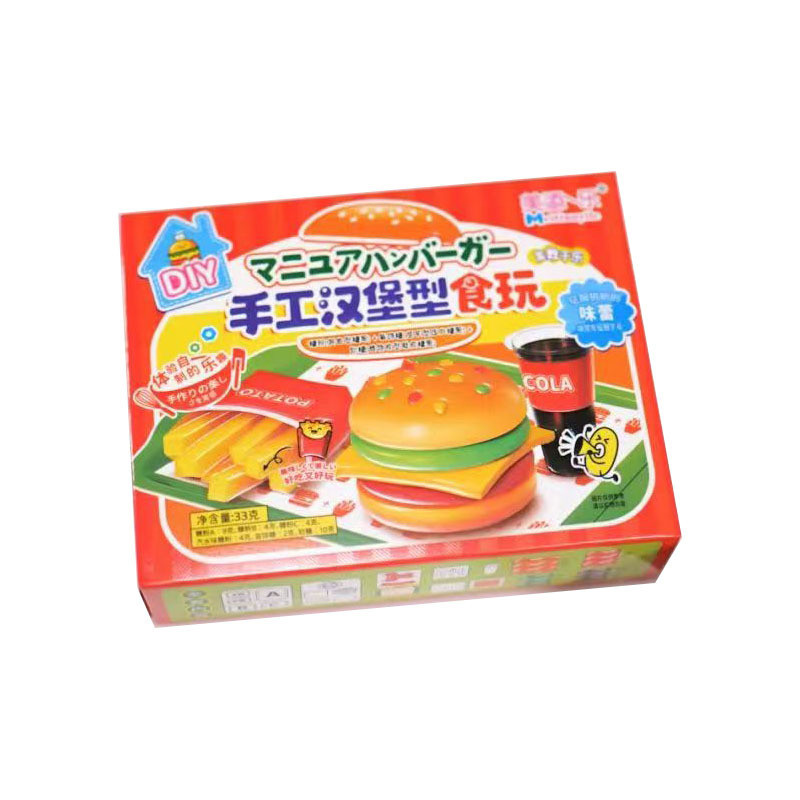 Meitianle Đồ Chơi Thực Phẩm DIY Handmade Burger Bánh Pizza Đồ Ăn Nhẹ Ngày Trẻ Em Quà Tặng Đồ Chơi Chính Hãng 25.9.5