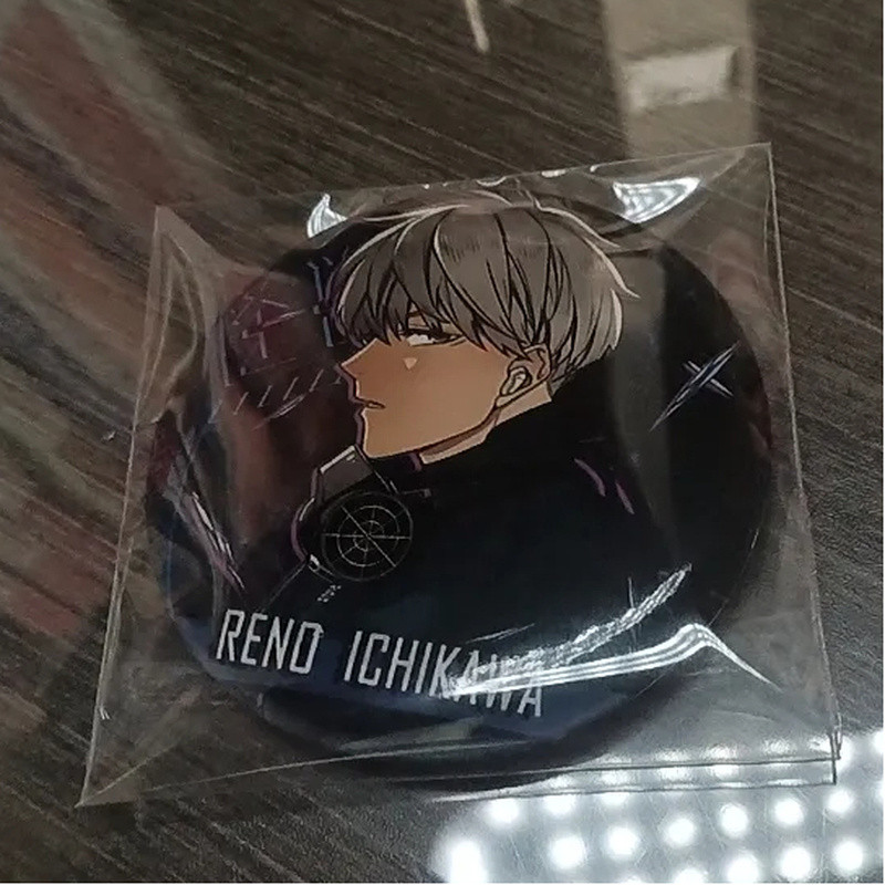 Kaiju No. 8 Huy hiệu Fanmade 58mm | Soshiro Hoshina, Reno Ichikawa, Gen Narumi Anime Sưu Tập