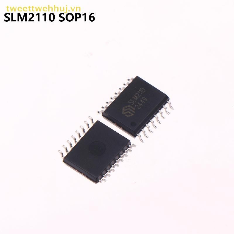 Nhíp 1 / 3 / 5 Cái Mới SLM2110CG SLM2110 SOP16 Chipset Full-Bridge / half-Bridge Driver IC Chip VN