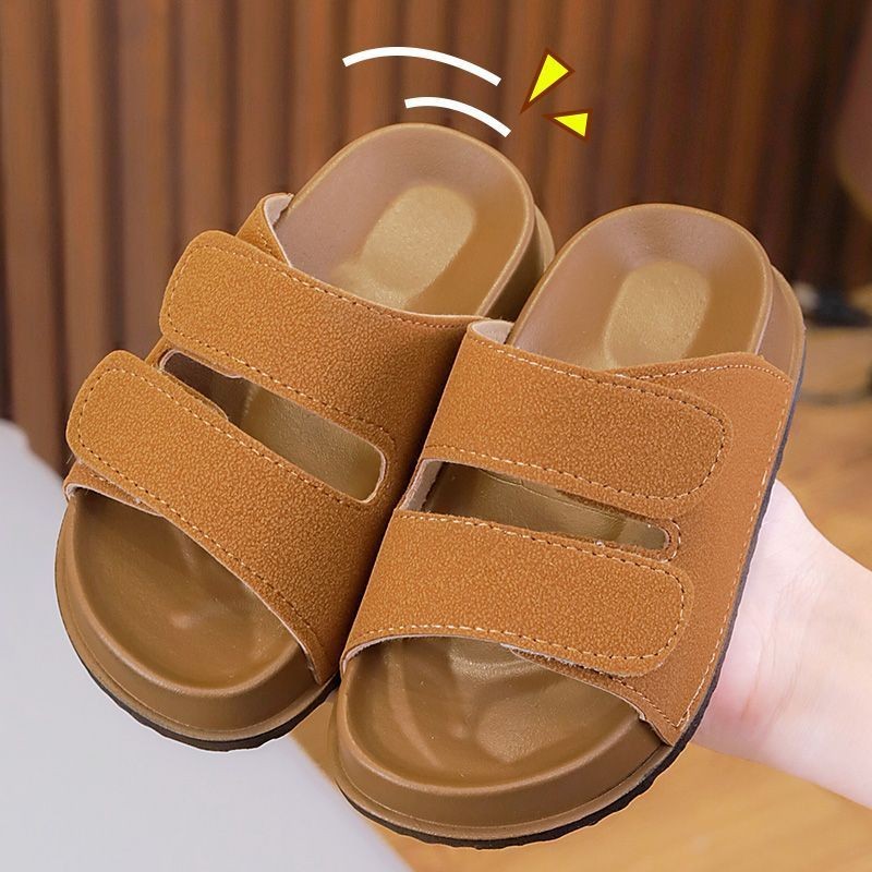 Người Lười Pháp Slip-On Trẻ Em Birkenstock Giày Mùa Hè Phong Cách Mới Bé Trai Bé Gái Vừa Lớn Trẻ Em Mặc Ngoài Thường Ngày Flip @