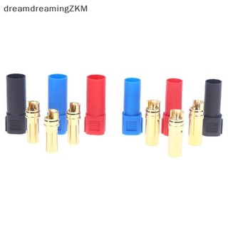 [dreamdreaming] 5 CÁI Amass XT150 Bộ phích cắm đầu nối đạn 6mm Nam Nữ 130 Amps xếp hạng cao cho RC [zkm]