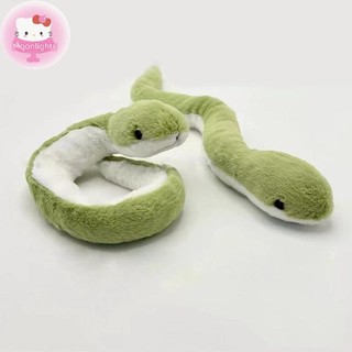 Ánh Trăng 1 Con Bò Sát Có Thể Uốn Cong Mô Phỏng Rắn Sang Trọng Trang Trí Nhà Cửa 40cm Thú Nhồi Bông Xanh Rắn Sang Trọng Búp Bê Bông Mềm Trang Trí EN