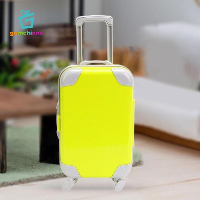 Gamchiano 18 inch Búp Bê Vali Hành Lý Búp Bê Phụ Kiện Tàu Sân Bay Xe Đẩy Mini Lưu Trữ, Đồ Chơi Mỹ, Tiếp tục, Cho Trẻ Em Sinh Nhật