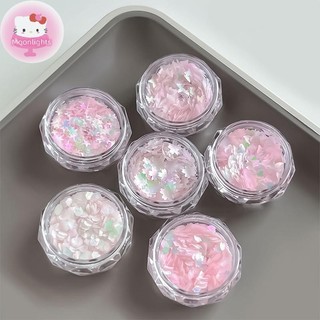 Moonlights Nail Art Sequins Không Đều Nàng Tiên Cá Kim Sa Lấp Lánh Mỹ Dày Mỏng Hỗn Hợp Ngôi Sao Kim Sa Lấp Lánh Trang Trí Móng Tay EN