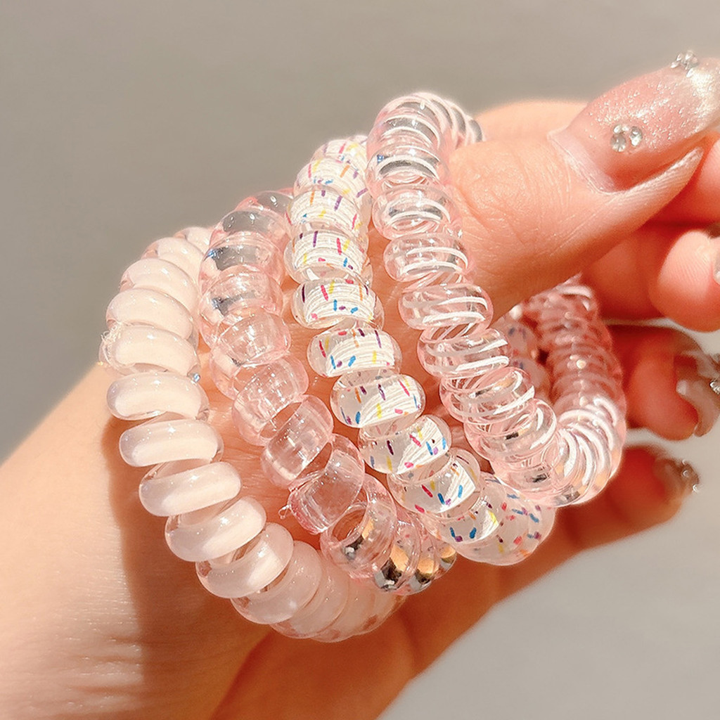 Dây buộc tóc co giãn bền cho nữ và bé gái