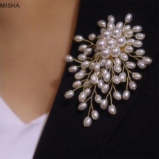 Misa Ngọc Trai Thanh Lịch Hoa Trâm Pin Huy Hiệu Cho Nữ Bé Gái Thời Trang Trang Trang Trí Trang Sức Quà Tặng