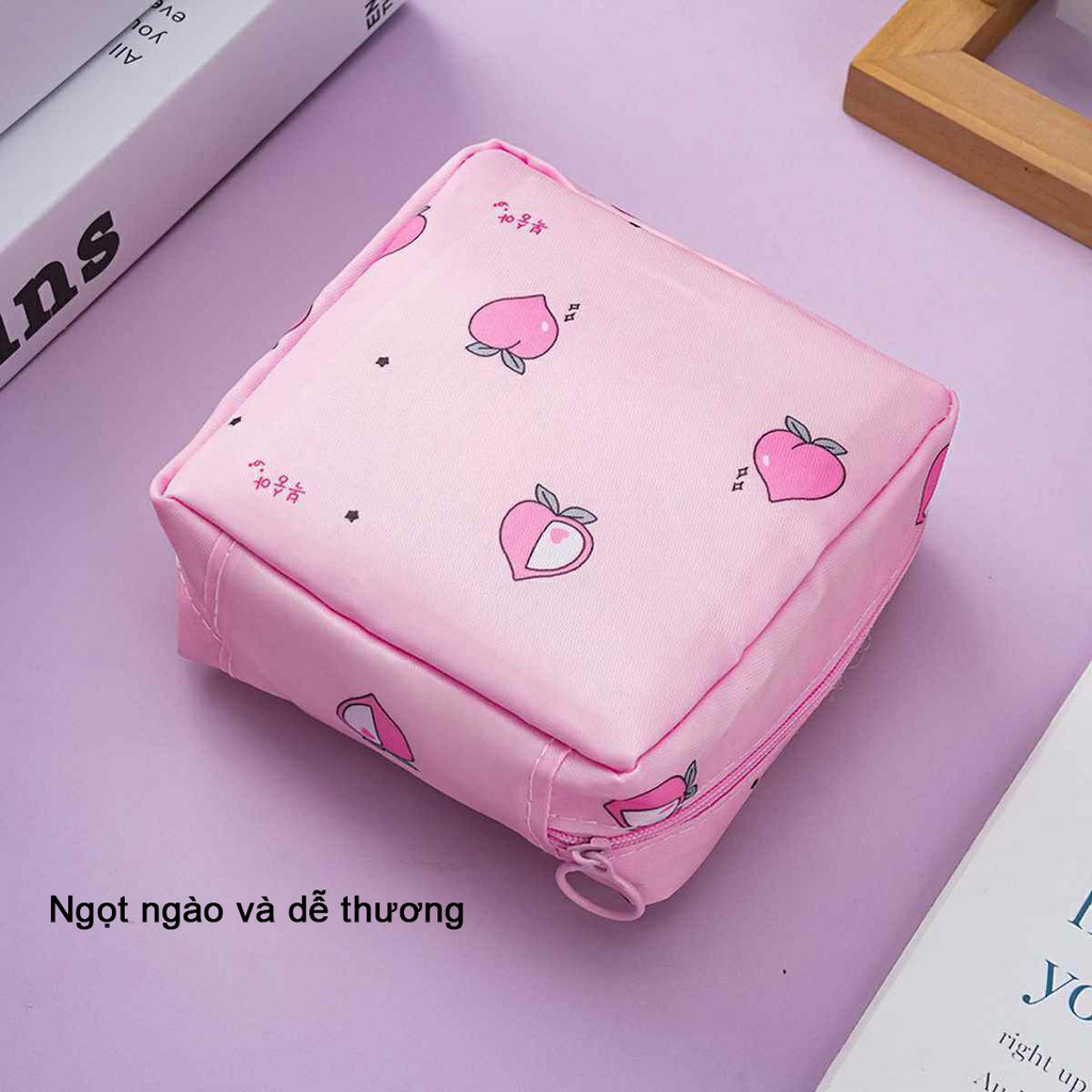 M7 Túi Ví Đựng Băng Vệ Sinh, Son Môi, Mỹ Phẩm - Túi Mini Đựng Đồ Cá Nhân Chống Thấm Nước MALAN