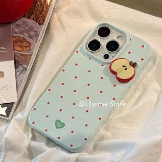 Ốp lưng iPhone 17ProMax 17Air 17Pro Apple iPhone Case 16ProMax 15ProMax 14ProMax 13ProMax 12 Chống rơi Chấm bi màu đỏ TPU Mềm Hồng Tím Vàng