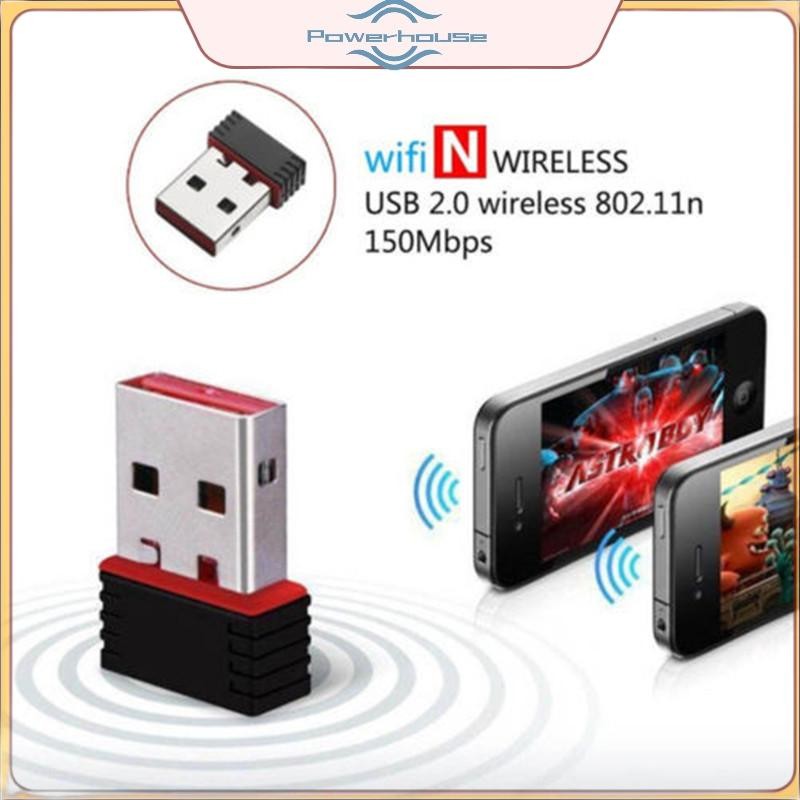 POWER usb 2.0 wifi bộ chuyển đổi không dây mạng internet lan card 802.11n / g / b máy tính để bàn.