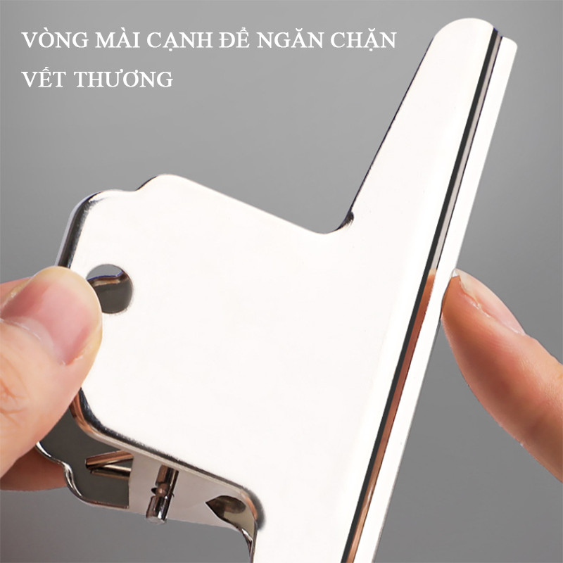 M7 Kẹp giấy tài liệu, ngải,inox 75-145mm, lò xo siêu bền cao cấp MALAN