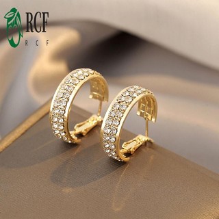 Bông tai hình tròn Opal vàng 18k - Phù hợp làm quà tặng đám cưới