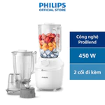 Máy xay sinh tố PHILIPS HR2041/50, thiết bị gia dụng nhà bếp máy xay nhuyễn trong 45s, xay nhanh và đều, nghiền đá — ảnh 2