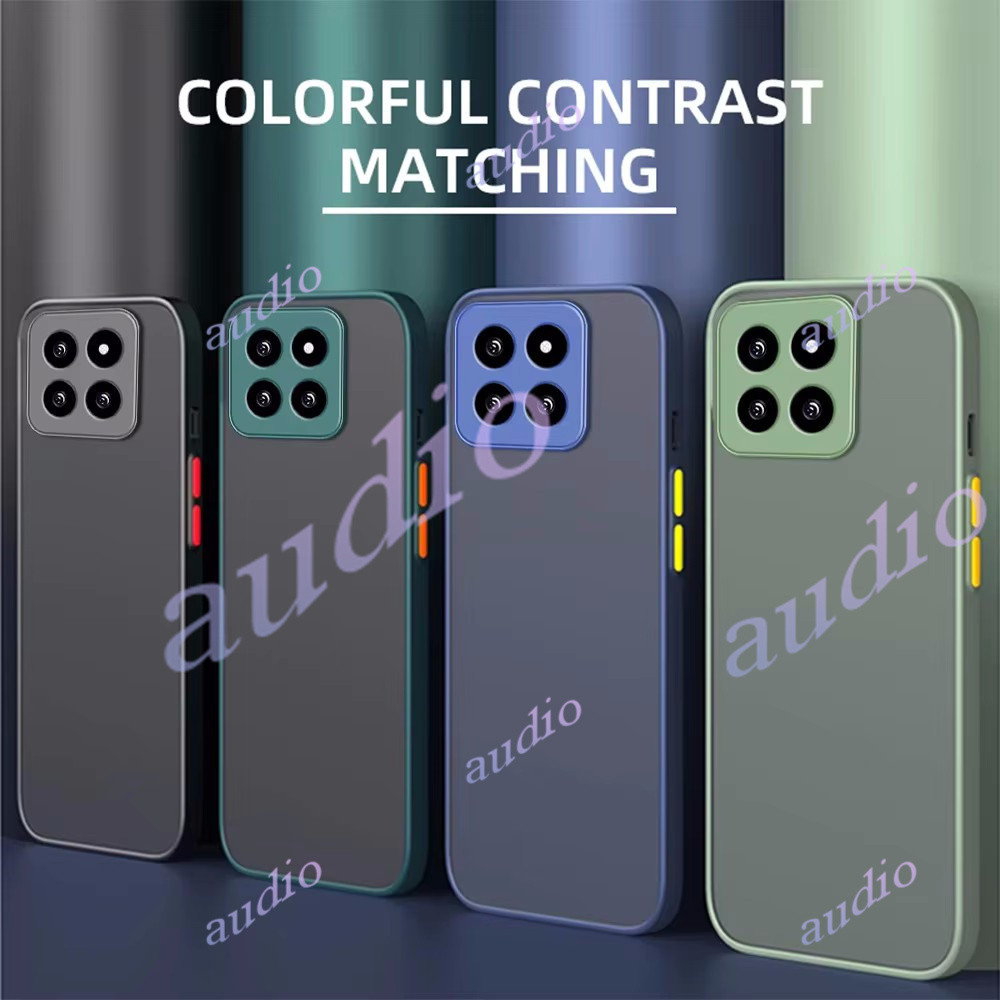 Ốp Silicon Mờ Chống Sốc Cho Xiaomi 15T Pro 5G, Bảo Vệ Camera, Funda Vỏ