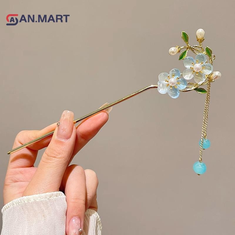 Bigdealssuper Vintage Hoa Trung Quốc Viền Tóc Dính Thời Trang Nữ Kim Loại Kẹp Tóc Tóc Dính Tóc Tóc Trang Trí Tóc Phụ Kiện Trang Sức Siêu