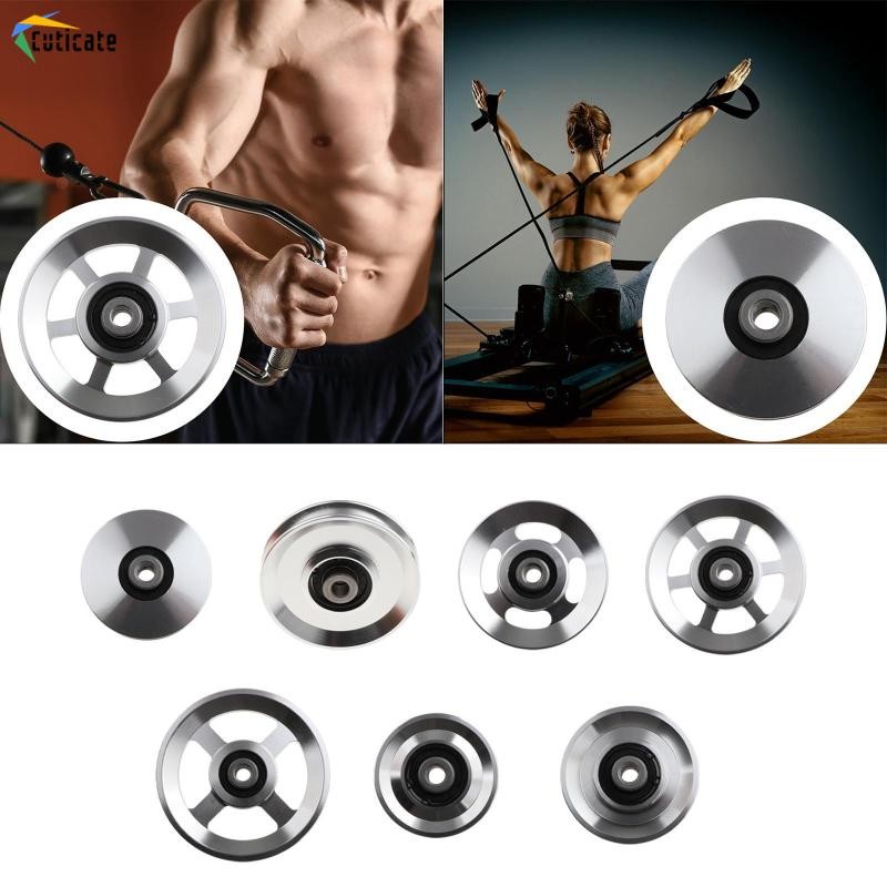 Bánh xe ròng rọc lăn tập thể dục, máy cáp thấp cường độ