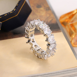 Châu Âu Mỹ ins Nhẫn Trái Tim Tình Yêu Zircon Phong Cách Mới Nữ
