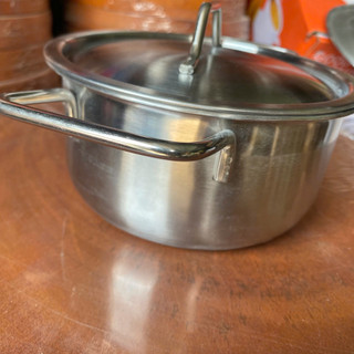 [Hàng Thanh Lý] Bộ 3 nồi inox chống gỉ cao cấp gồm 3 nồi 16, 18, 24cm