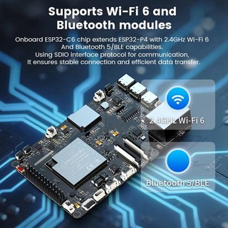 Bảng phát triển ESP32P4 + ESP32-C6 -ESP32P4-M3 Module 6 5