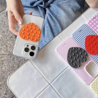 Ốp Điện Thoại Sucker Cho iPhone 17ProMax 16ProMax 15ProMax Apple iPhone Case 14 Girl Chống Rơi 16Pro 14Pro 13Pro Thiết Kế Tối Giản Sáng Tạo Màu Kẹo