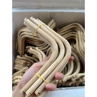 Cầu góc tre vuông, cong Cầu góc lồng chim chào mào tre già đẹp đủ mẫu giá rẻ Phụ kiện