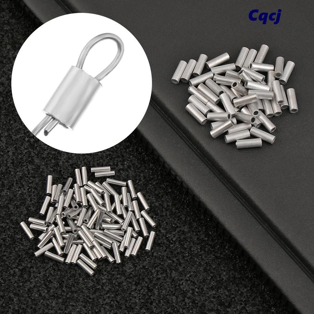 Dây câu đầu nối ống nhôm tròn chất lượng cao, 100 cái/lốc