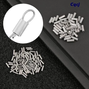 Dây câu đầu nối ống nhôm tròn chất lượng cao, 100 cái/lốc
