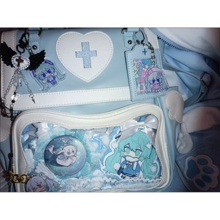 Hatsune Miku Anime Women Keychain Men Kawaii Cartoon Key Chain Bags Keyring Pendnat Desktop Decoration Girls Friends
