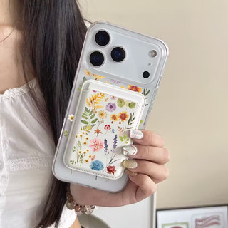 Ốp điện thoại hoa nở 17pro Thích hợp cho iPhone 17 17promax 16pro 12 13 14 15 pro max Ốp điện thoại 14promax 15pro 16 Pro max