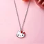 2 Cái / bộ Hello Kitty Charms Vòng Tay Dễ Thương KT Cat Lắc Tay Và Vòng Cổ Cho Nhỏ Tươi Bạn Gái Cặp Đôi Phụ Kiện