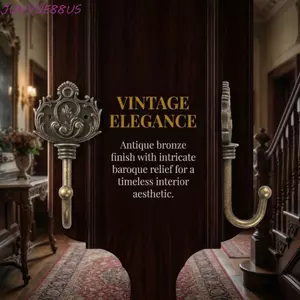 JUNYUE88US Móc Treo Tường, Trang Trí Nhà Cửa Vintage Treo Chìa Khóa, Trang Trí Phòng Khách Sắt Treo Tường Phong Cách Sáng Tạo Móc Kim Loại Phòng Tắm