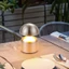 Đèn ngủ LED, Đèn bàn hình nấm có thể điều chỉnh ba cấp độ, Đèn bàn hình nấm, Cảm biến cảm ứng tối giản USB có thể sạc lại Đèn ngủ đọc sách trang trí nhà hàng