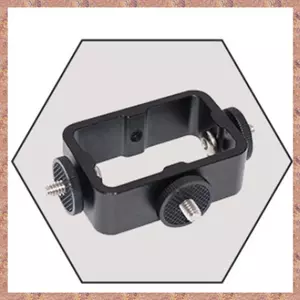 Giá đỡ đèn Flash để phát sóng trực tiếp Điện thoại máy ảnh Selfie 1 / 4 lỗ kim loại Máy ba vị trí 1 CÁI (R F C V)