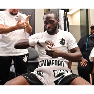 Boxing tay ngắn 100% Cotton cao cấp thể thao mồ hôi bấc cổ tròn chiến đấu ngoài trời