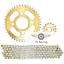 Bộ nhông sên đĩa mạ vàng NSD xích sên TLT thái lan sonic 150r - sonic 2015-2022 (Gold 428H 15-42-122L)