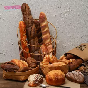 YOFFOR Mô Phỏng Phụ Kiện Thực Phẩm Thủ Công Shopwindow Trang Trí Đồ Chơi Nhà Bếp