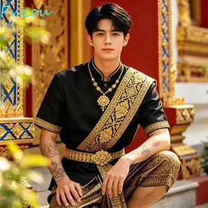 FUJIOU 10 Tờ Dán Hình Xăm Văn Hóa Thái Lan, Đề Can Chuyển Nước Giả Hình Xăm Tạm Thời, Thảm Bướm Chống Thấm Nước Tức Thì Cơ Thể Nghệ Thuật Miếng Dán Ngón Tay Chân Tay Cánh Tay