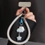 Điện Thoại Di Động Dây Nữ Cổ Tay Ngắn Dễ Thương Kuromi Mặt Dây Chuyền Chìa Khóa Trang Sức Mạnh Ngoài Trời Leo Núi Du Lịch