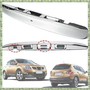 cho J10 2007-2014 Tay cầm nắp khởi động phía sau ô tô Chrome có lỗ Camera chìa khóa thông minh