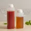 1 / 2 / 4 Chai Bóp Bán Trong Suốt Cấp Độ Còn Lại Cho Salad Dressing Sốt Cà Chua Dễ Dàng Đổ Lại Không Chất Thải