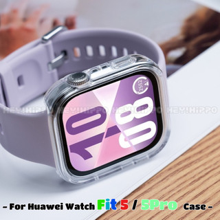 Ốp PC Cho Huawei Watch Fit 5 Đồng Hồ Thông Minh Matte Cover Huawei Watch Fit 5 Pro Bảo Vệ Rỗng Ốp Lưng Vỏ Phụ Kiện