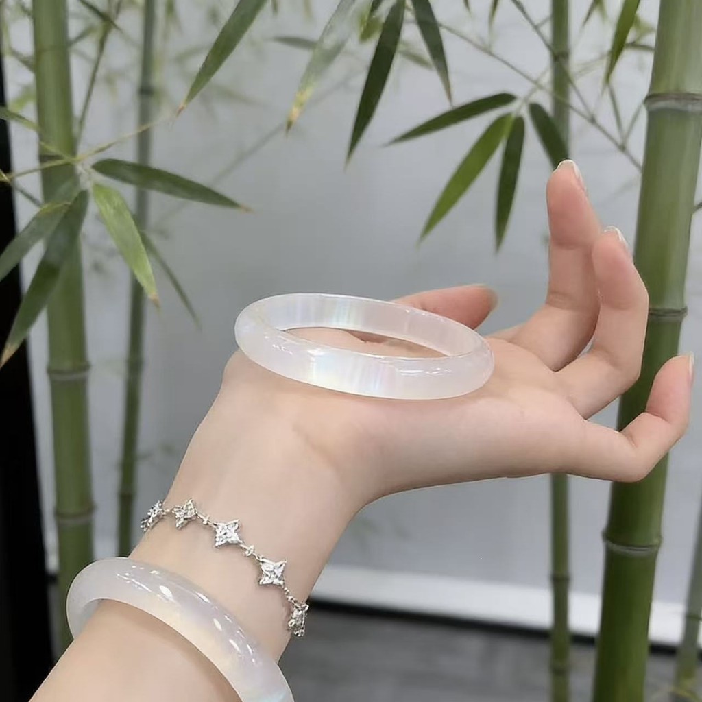 Vòng tay đá mắt mèo gradient chất lượng cao