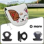 Lucky Cat Golf Putter Cover Vuông Giữa Thanh Nam Châm Đóng