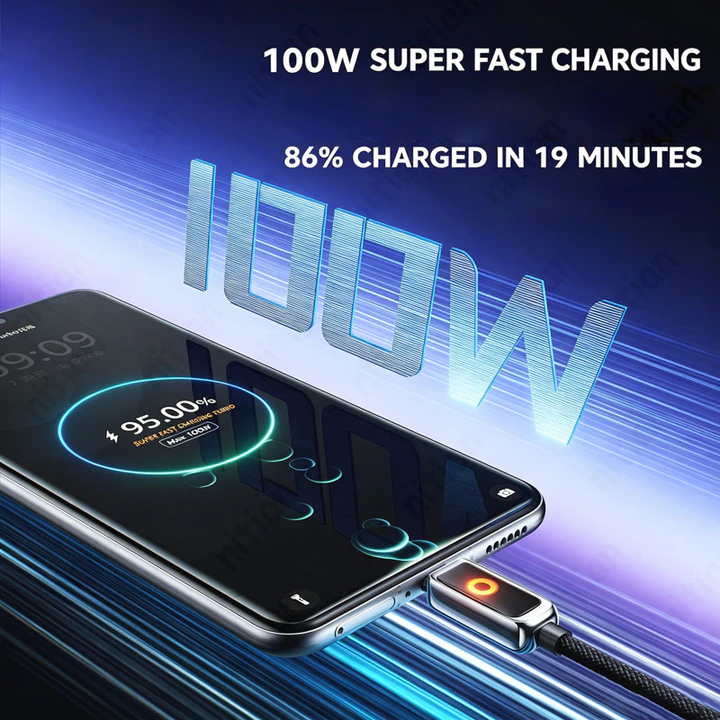 Charging Cable – 100W, USB-C – 6