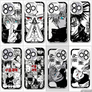 Jujutsu Kaisen Cool Casing Cho Motorola Edge 40 G53 G22 G32 G72 G71 G52 G30 G60 G9 Plus Ốp Lưng Silicon Gojo Satoru Mềm Nhật Bản Anime