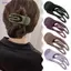 Woke Thanh Lịch Kẹp Tóc Thời Trang Móng Vuốt Độc Đáo Barrettes Kẹp Phẳng Đầu Trang Trí