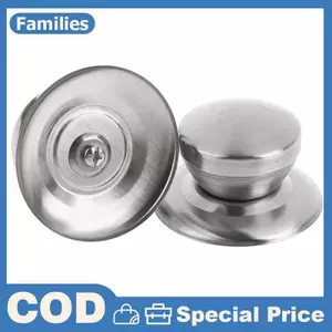 Thay thế Phụ kiện nồi đa năng bằng thép không gỉ Nắp chảo Grip Chống bỏng Núm Tay cầm Vỏ bếp Đồ dùng nấu nướng