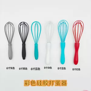 Dụng cụ làm bánh Mini bằng silicon Máy trộn thủ công màu Máy trộn gia đình C5WR