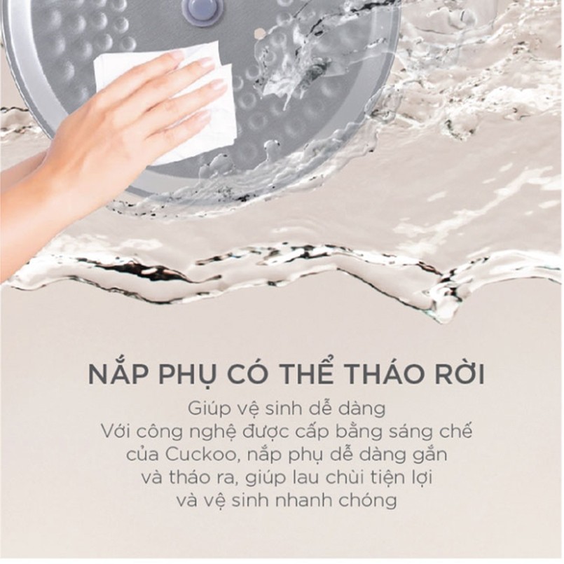 Nồi Cơm Điện Cuckoo CR-1095 1.8L Chính Hãng 700W Lòng Nồi Chống Dính Giữ Ấm Tự Động Bảo Hành 24 Th