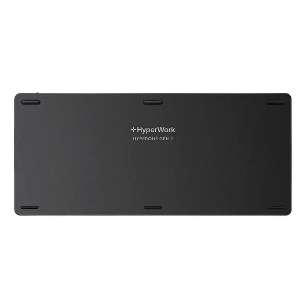 Bàn phím không dây HyperWork HyperOne Gen 3 HPW-KB1-G3-BLK Đen - BH Chính hãng 12 tháng