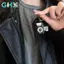 GHX Thời Trang Đèn Flash Camera Nelace Dành Cho Nữ Punk Dây Xích Dài Nelace Vintage Camera Mặt Dây Chuyền Nelace Dự Tiệc Trang Sức VN
